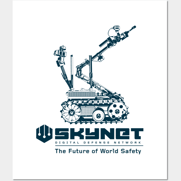 Skynet Wall Art by MindsparkCreative